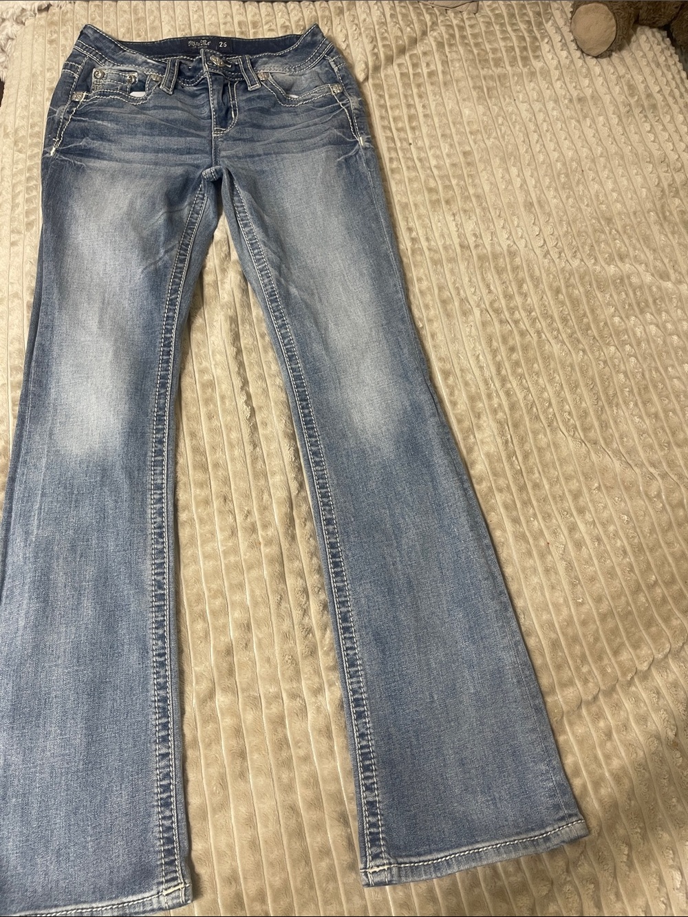 Rock Revival Light Blue Flare Jeans